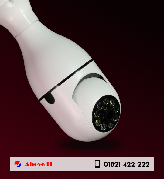 Bulb PTZ IP Camera – WiFi 360Degree