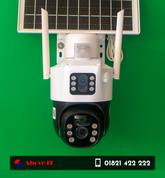 T22BS WiFi Solar (Dual lens) Waterproof IP Camera